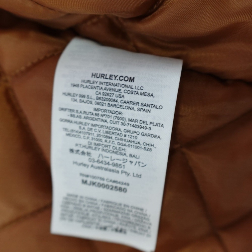 NWT Elliot Sloan/ Ben Grillo Hurley Vest Mens Brown Canvas Pocket Street Dragon - Picture 13 of 16